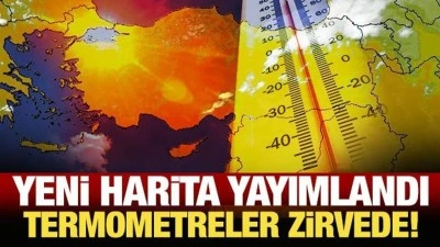Termometreler yine zirvede! Kuzeyde sağanak, g&uuml;neyde kavurucu sıcak