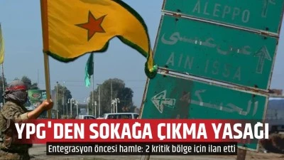 Ter&ouml;r &ouml;rğ&uuml;t&uuml; YPG&rsquo;den Heseke ve Kamışlı&rsquo;da sokağa &ccedil;ıkma yasağı 