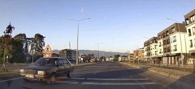 Ters şeritten giden s&uuml;r&uuml;c&uuml;ye 90 bin lira ceza yazıldı
