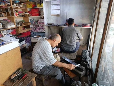 Tescilli Kahramanmaraş bı&ccedil;akları bayrama hazırlanıyor
