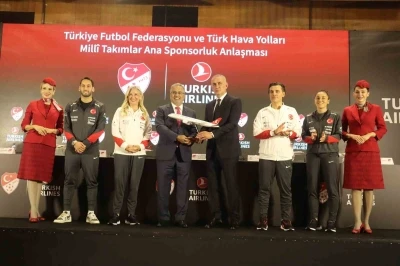 TFF ve THY arasındaki &quot;Milli Takımlar Ana Sponsorluğu&quot; anlaşması yenilendi
