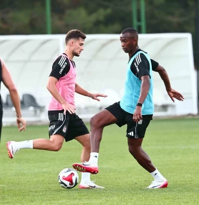 Tiago Djalo, Beşiktaş formasıyla ilk antrenmanını yaptı
