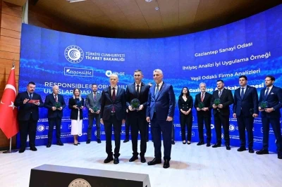Ticaret Bakanlığı&rsquo;ndan GSO&rsquo;ya URGE &ouml;d&uuml;l&uuml;
