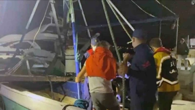 Ticari yatta rahatsızlanan vatandaşa Sahil Güvenlik’ten tıbbi tahliye
