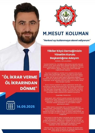 Tilkiler Köyü Derneğinde Seçim Heyecanı