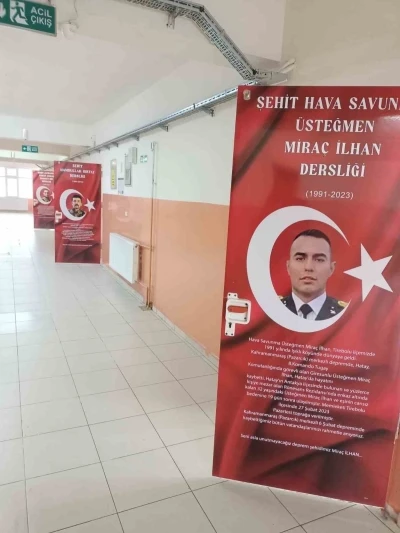 Tirebolu&rsquo;da &ouml;ğrenciler şehitleri sınıf kapılarında tanıyacak
