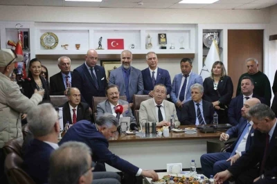 TOBB Başkanı Hisarcıklıoğlu&rsquo;ndan KTO&rsquo;nun hizmet kalitesini vurguladı
