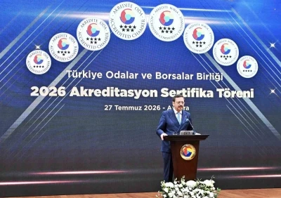 TOBB&rsquo;da 73 oda ve borsaya sertifika verildi
