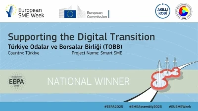 TOBB’un Akıllı KOBİ Platformu Avrupa finalinde
