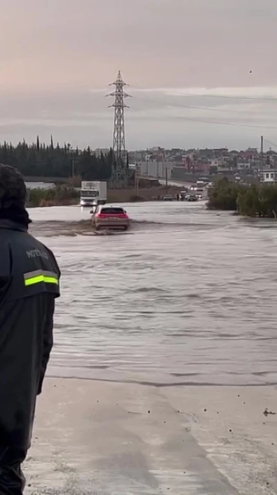 TOGG, suyun i&ccedil;inde b&ouml;yle ilerledi
