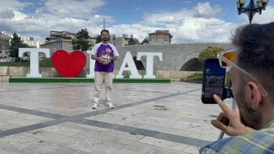 Tokat&rsquo;ın tarihini futbol şovuyla tanıtıyor
