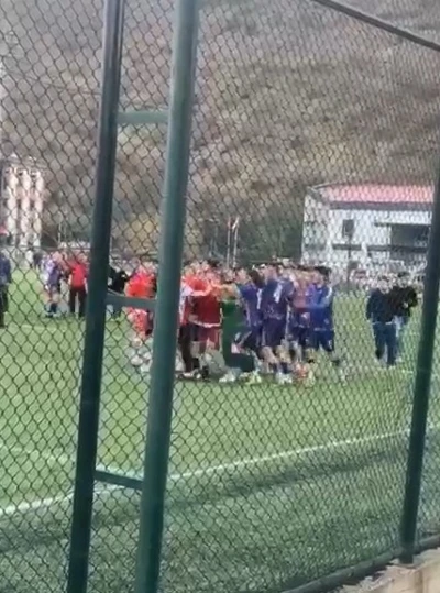 Tokat&rsquo;ta amat&ouml;r ma&ccedil;ta saha karıştı
