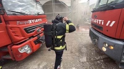 Tokat&rsquo;ta spiral makinesinin oluşturduğu kıvılcım yangına neden oldu
