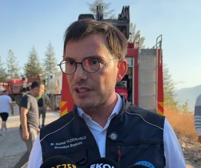 Tokat’taki yangın yerleşim alanlarına ulaşmadan söndürüldü
