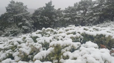 Tokat yükseklerinde kar, kent merkezinde yağmur etkili oldu
