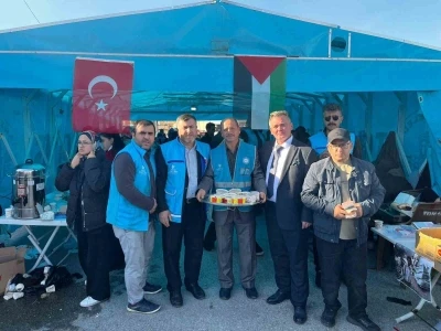 Tomarza’da Gazze için hayır panayırı yapıldı
