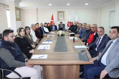 Tomarza&rsquo;da İl&ccedil;e Afet Koordinasyon Kurulu Toplantısı yapıldı
