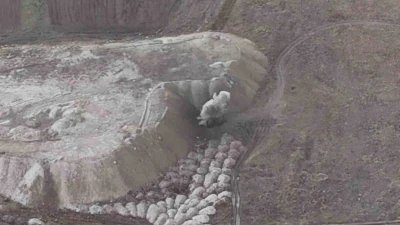 Top mermileri kontrollü olarak imha ediliyor
