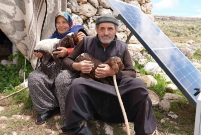 Torosların zirvesinde Y&ouml;r&uuml;kler, g&uuml;neş panelleriyle enerjiye kavuşuyor

