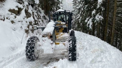 Trabzon&rsquo;da 70 mahalleye kar nedeniyle ulaşım sağlanamıyor
