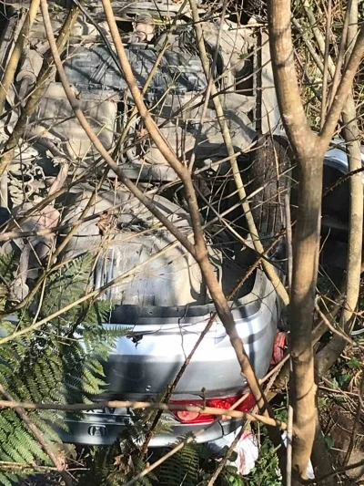 Trabzon&rsquo;da trafik kazası: 2 yaralı
