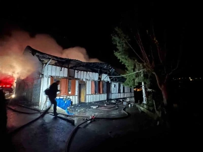 Trabzon&rsquo;da yangın: 1 &ouml;l&uuml;
