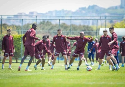 Trabzonspor, Beşiktaş ma&ccedil;ı hazırlıklarını tamamladı
