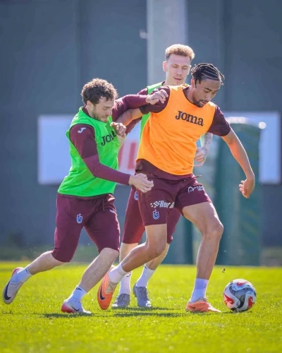 Trabzonspor, Çaykur Rizespor maçı hazırlıklarına devam etti
