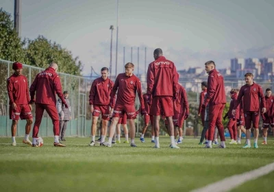 Trabzonspor, Fatih Karag&uuml;mr&uuml;k ma&ccedil;ı hazırlıklarını s&uuml;rd&uuml;rd&uuml;
