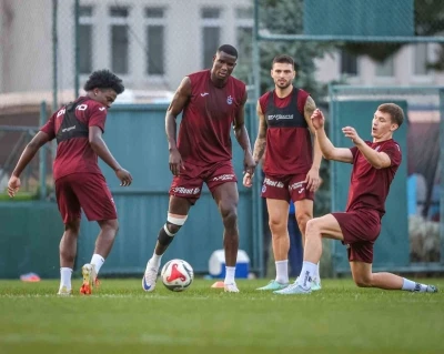 Trabzonspor, Fenerbahçe maçı hazırlıklarına başladı
