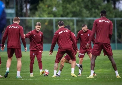 Trabzonspor, Galatasaray maçı hazırlıklarını sürdürdü
