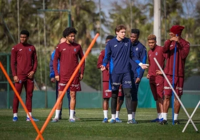 Trabzonspor, Gaziantep FK ma&ccedil;ı hazırlıklarını tamamladı
