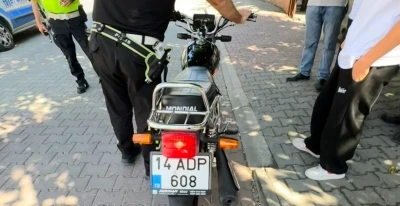 Trafik magandalarını polis tek tek tespit etti
