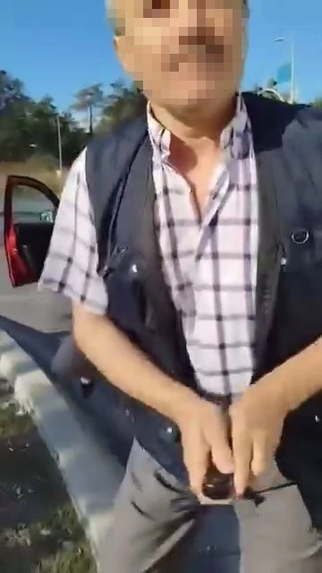 Trafikte tartışma bıçaklı tehdide dönüştü
