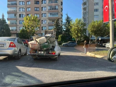 Trafikte tehlike saçtı
