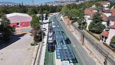 Tramvay hattı bölgeye nefes aldırdı

