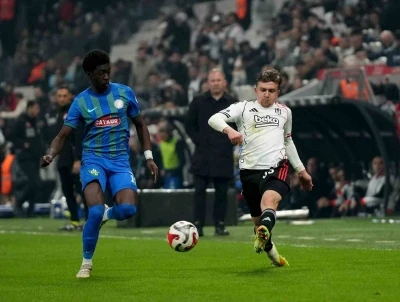 Trendyol S&uuml;per Lig: Beşiktaş: 1 - &Ccedil;aykur Rizespor: 0 (Ma&ccedil; sonucu)
