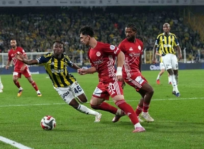 Trendyol Süper Lig: Fenerbahçe: 2 - Antalyaspor: 0 (Maç sonucu)
