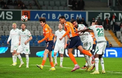 Trendyol S&uuml;per Lig: RAMS Başakşehir: 2 - Konyaspor: 0 (Ma&ccedil; sonucu)
