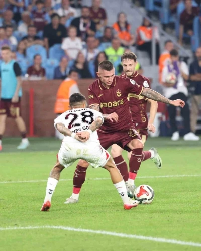 Trendyol Süper Lig: Trabzonspor: 1 - Samsunspor: 1 (Maç sonucu)
