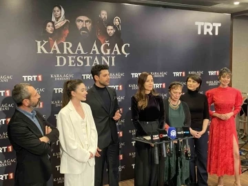 TRT&rsquo;nin yeni dizisi Karaağa&ccedil; Destanı&rsquo;nın galası yapıldı
