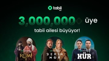 TRT'nin platformu Tabii'den alkışlanacak rekor! Yalnızca 8 ayda &ouml;yle rakama ulaştı ki...