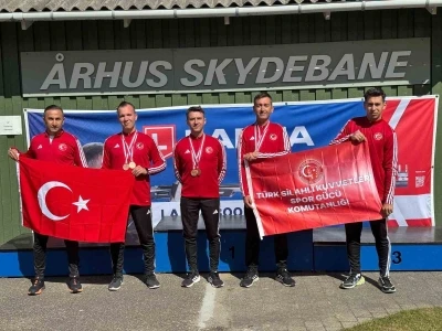 TSK Spor Gücü Erkek Tüfek Atış Takımı’ndan 300 metre Ateşli Silahlar Tüfek branşında Avrupa 3’üncülüğü
