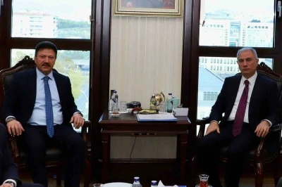 TŞOF Genel Başkanı Yiğiner, AK Parti Genel Başkan Vekili Ala’ya ulaşım esnafının sorunlarını iletti
