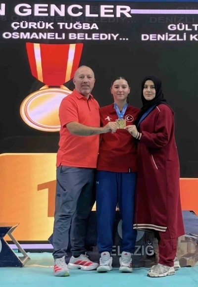 Tuğba Çürük Türkiye Şampiyonluğuyla Balkan ve Avrupa kapılarını araladı
