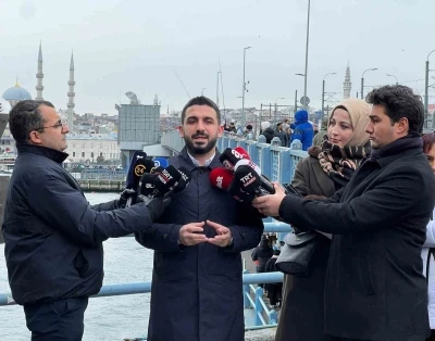 T&Uuml;GVA Başkanı Beşinci&rsquo;den vatandaşlara "Gazze i&ccedil;in Galata K&ouml;pr&uuml;s&uuml;&rsquo;nde buluşalım" &ccedil;ağrısı

