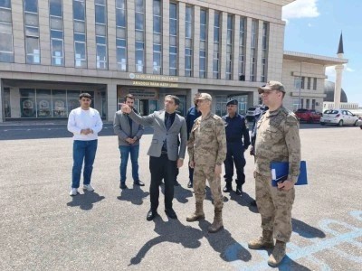 T&uuml;mgeneral Halil Şen&rsquo;den okullarda g&uuml;venlik denetimi