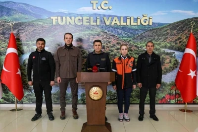 Tunceli&rsquo;de 65 yılın yağış rekoru kırıldı
