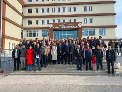 Tunceli&rsquo;de arıcılara y&ouml;nelik bakım ve hastalıklarla m&uuml;cadele eğitimi
