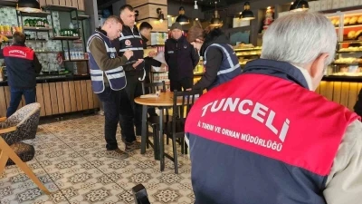 Tunceli&rsquo;de bayram &ouml;ncesi sıkı denetim
